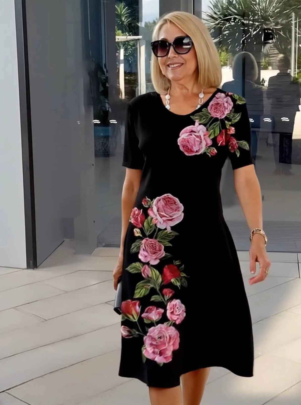 3D Printed Loose Medium Dress