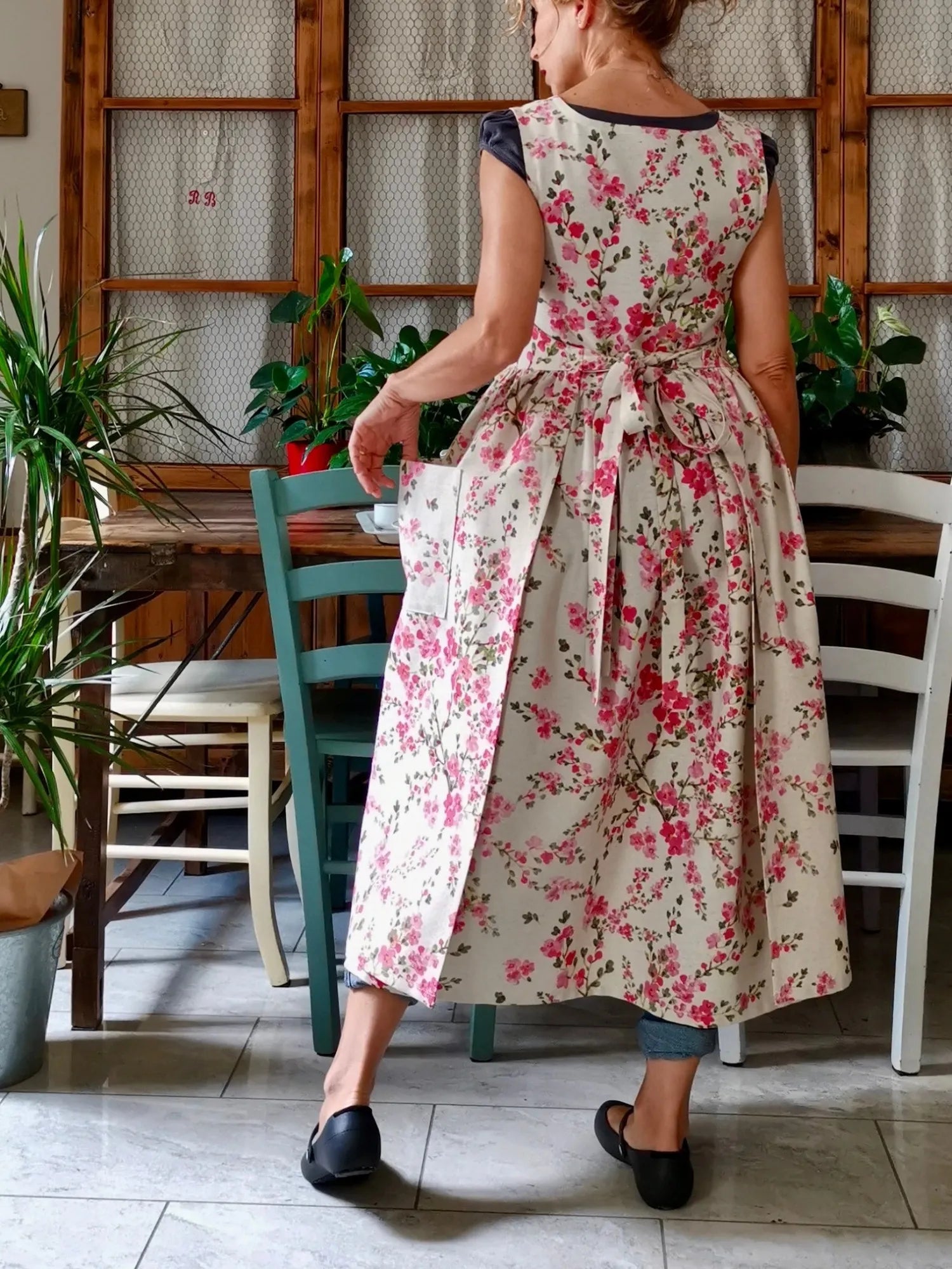 Cherry Blossom Apron