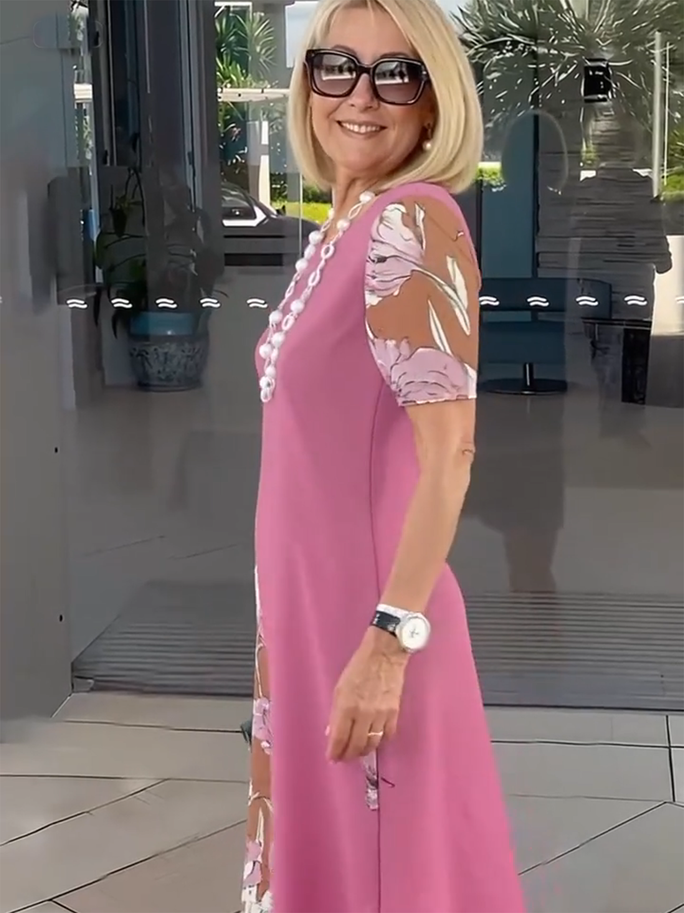 3D Printed Loose Medium Dress