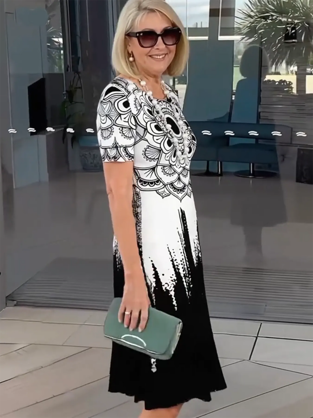 3D Printed Loose Medium Dress