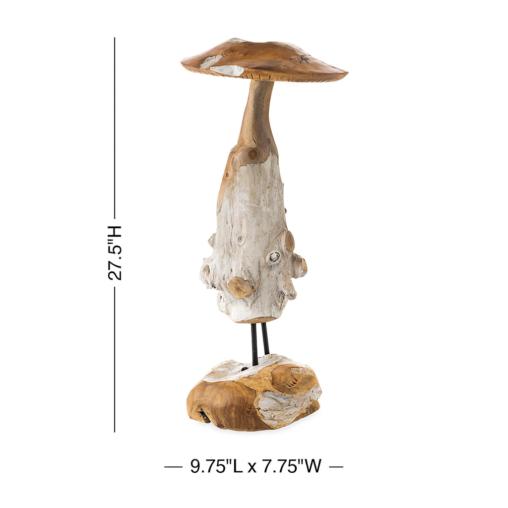 Teak Mushroom Garden Street