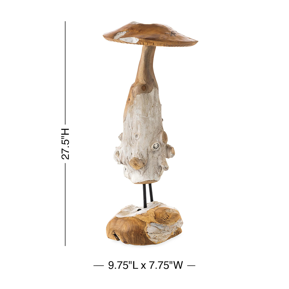 Teak Mushroom Garden Street