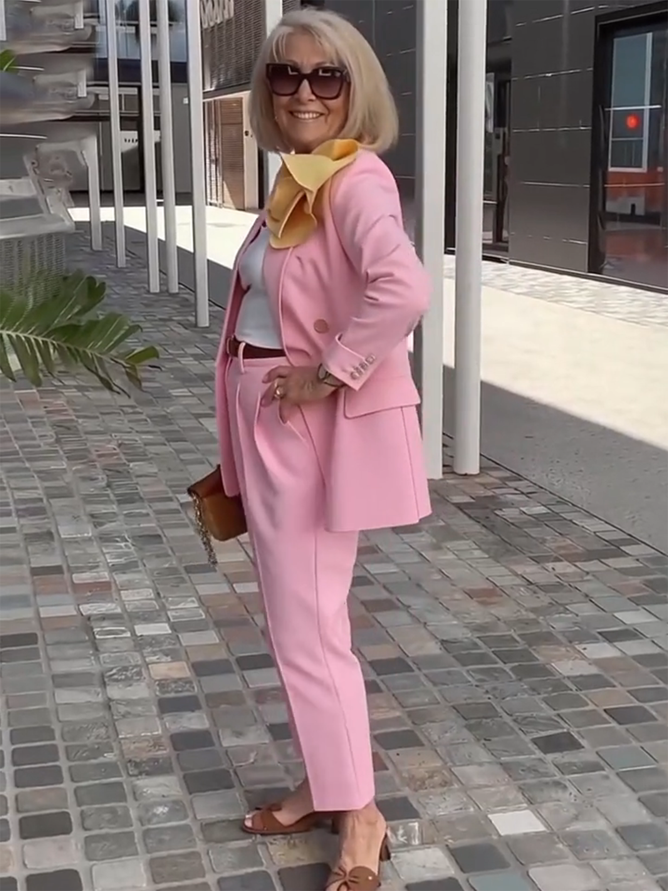 2Pcs Elegant Suit Pants Two-Piece Suit Jacket