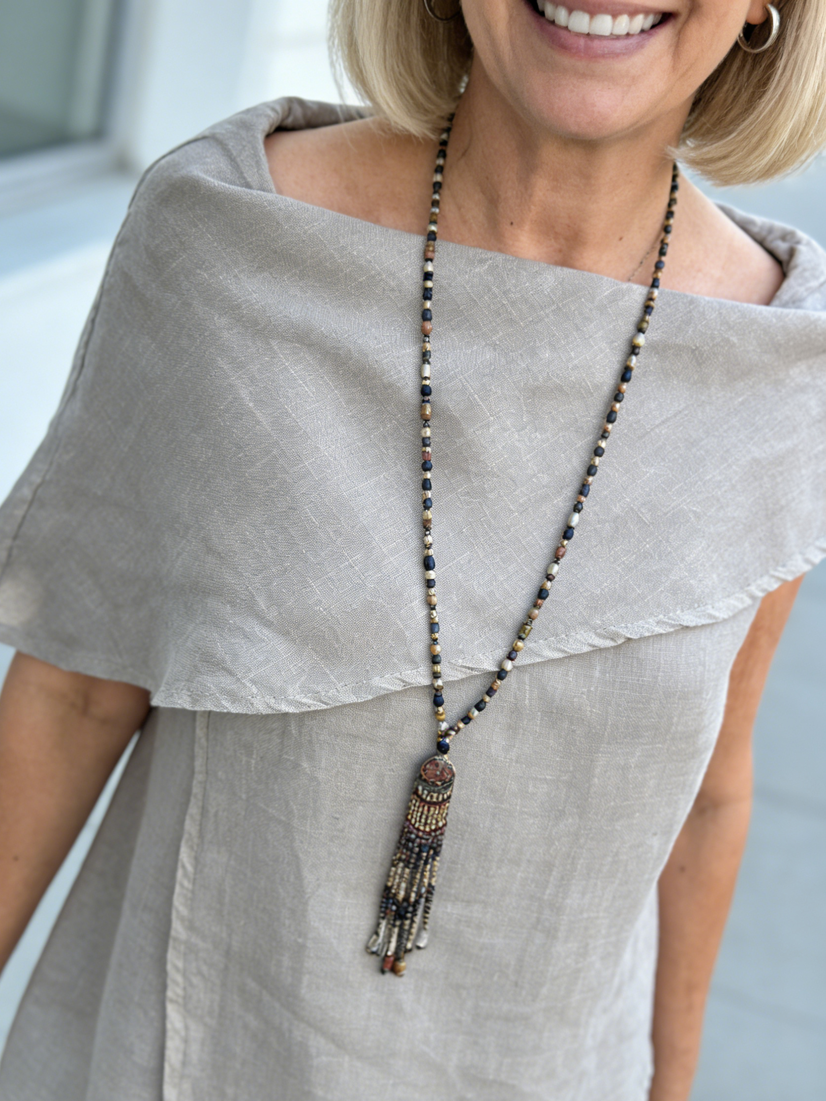 2Pcs Cotton and Linen Fashion Casual Loose Sleeveless Suit