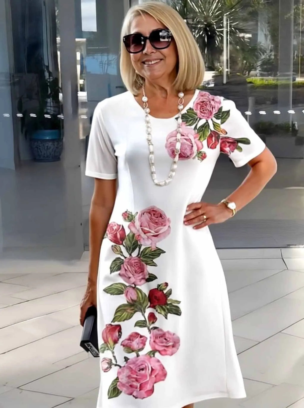 3D Printed Loose Medium Dress