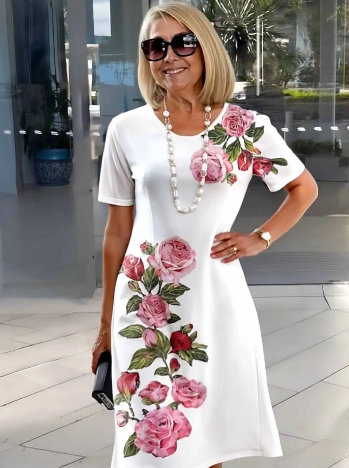 3D Printed Loose Medium Dress