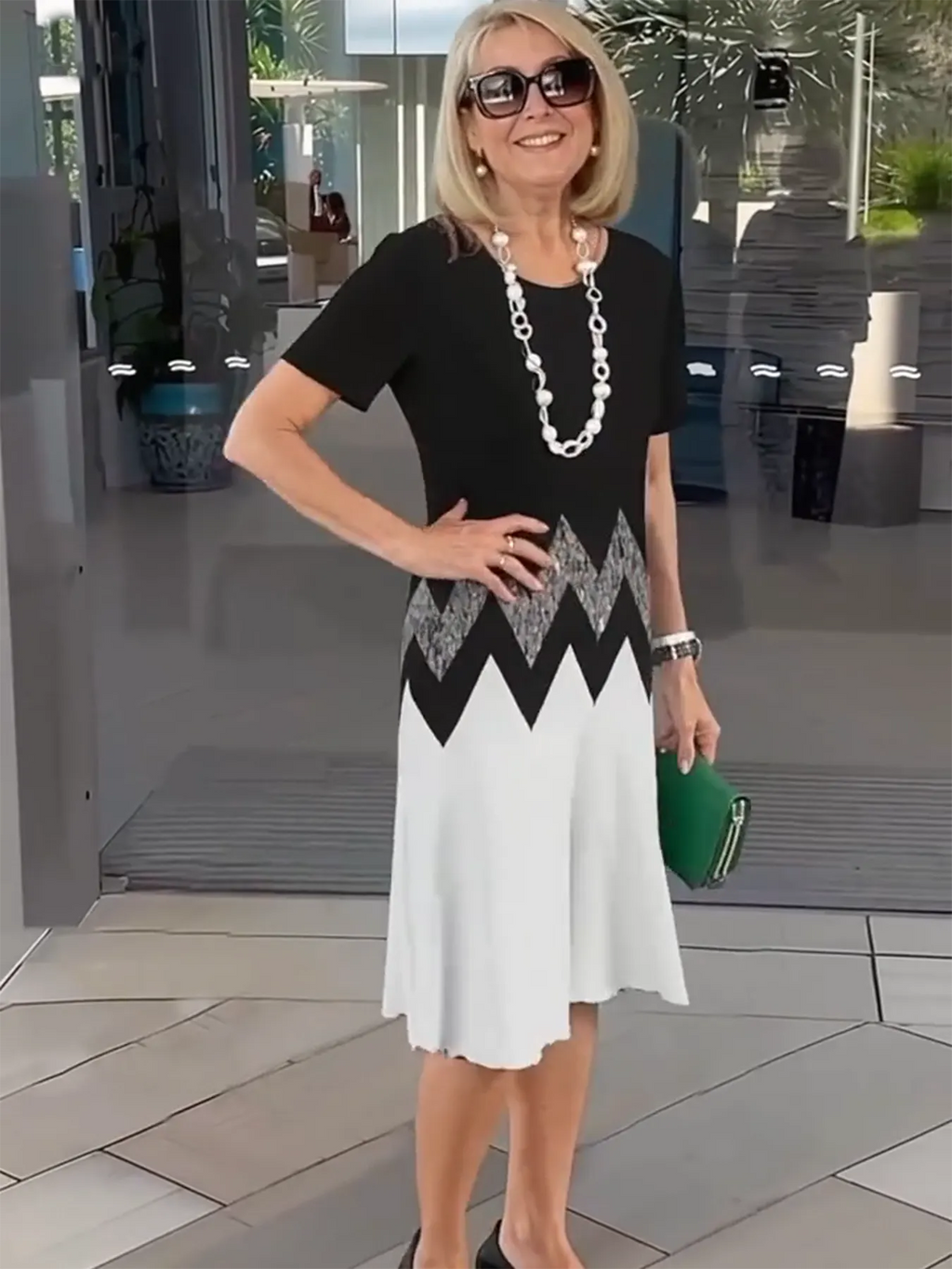 3D Printed Loose Medium Dress