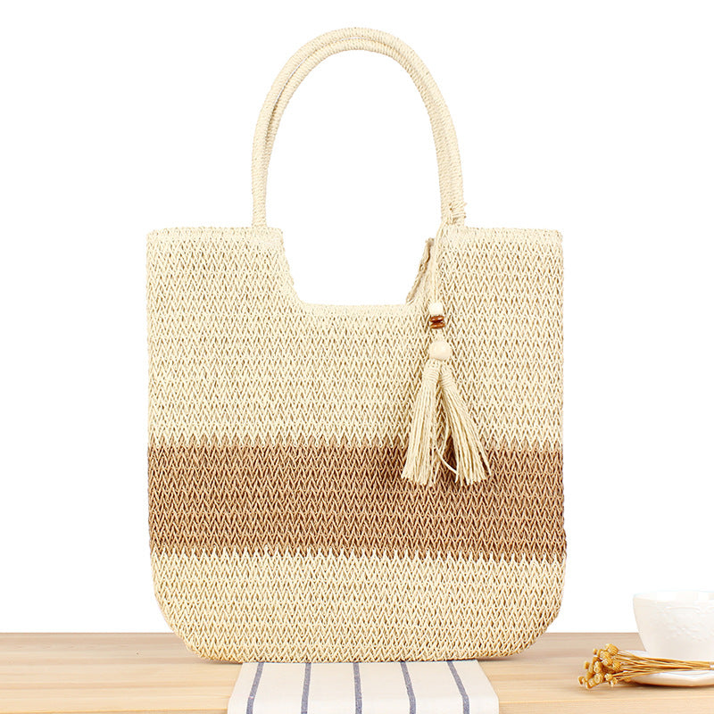 Seaside Travel Tote Bag Versatile Large-capacity Handbag