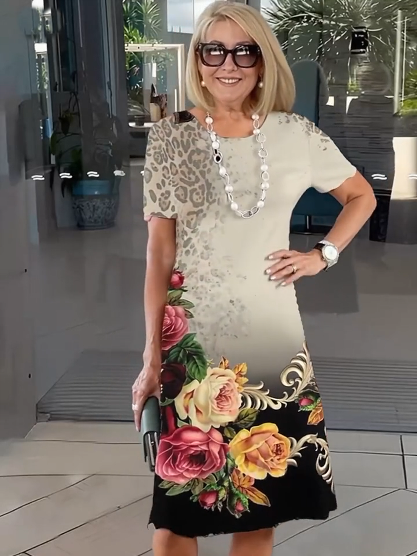 3D Printed Loose Medium Dress