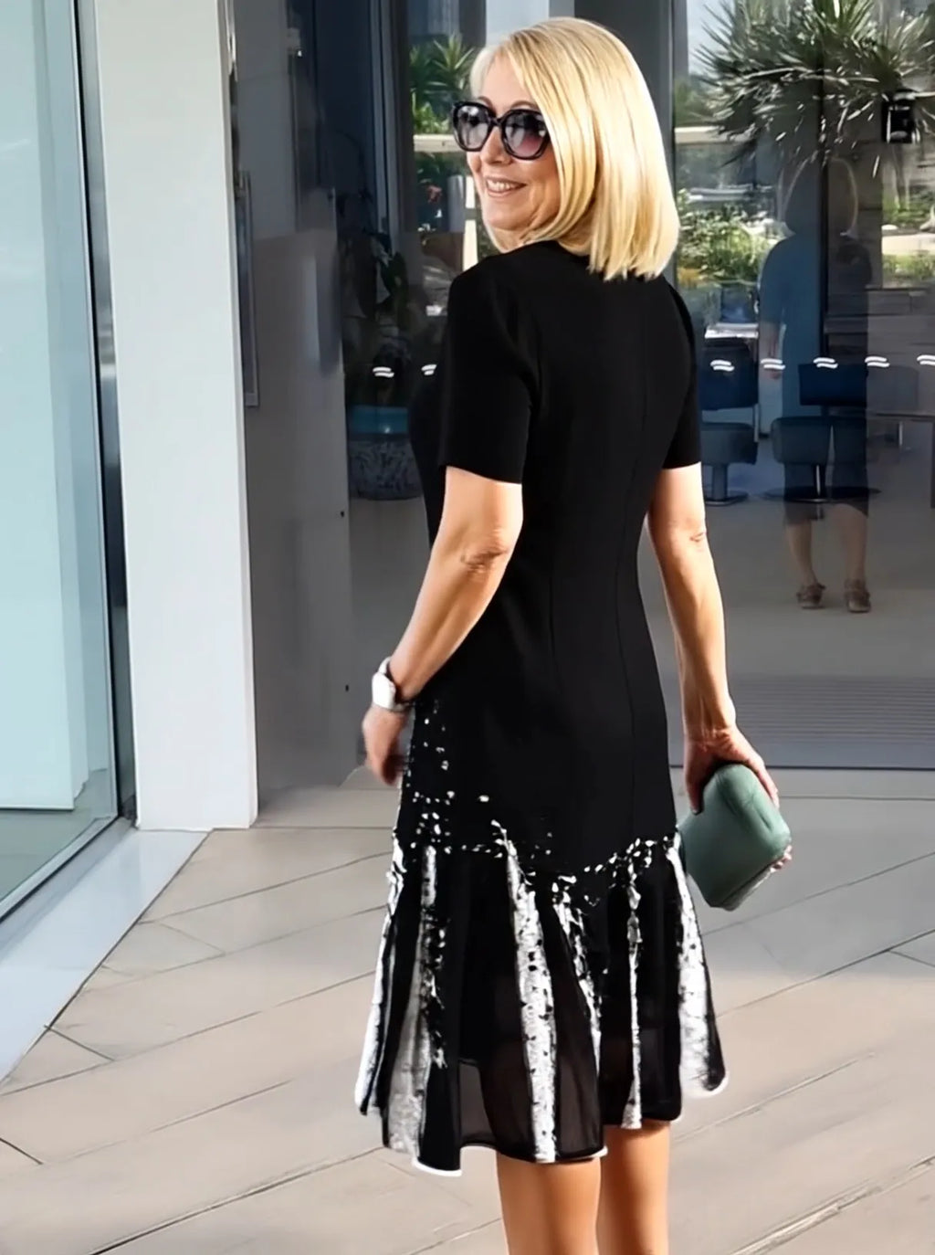 3D Printed Loose Medium Dress