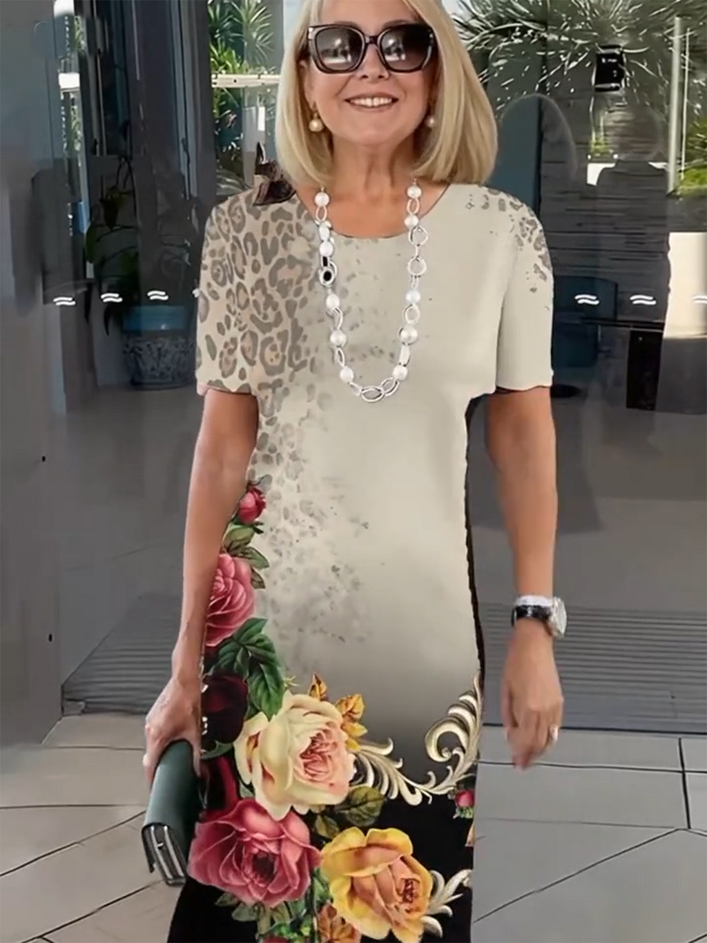 3D Printed Loose Medium Dress