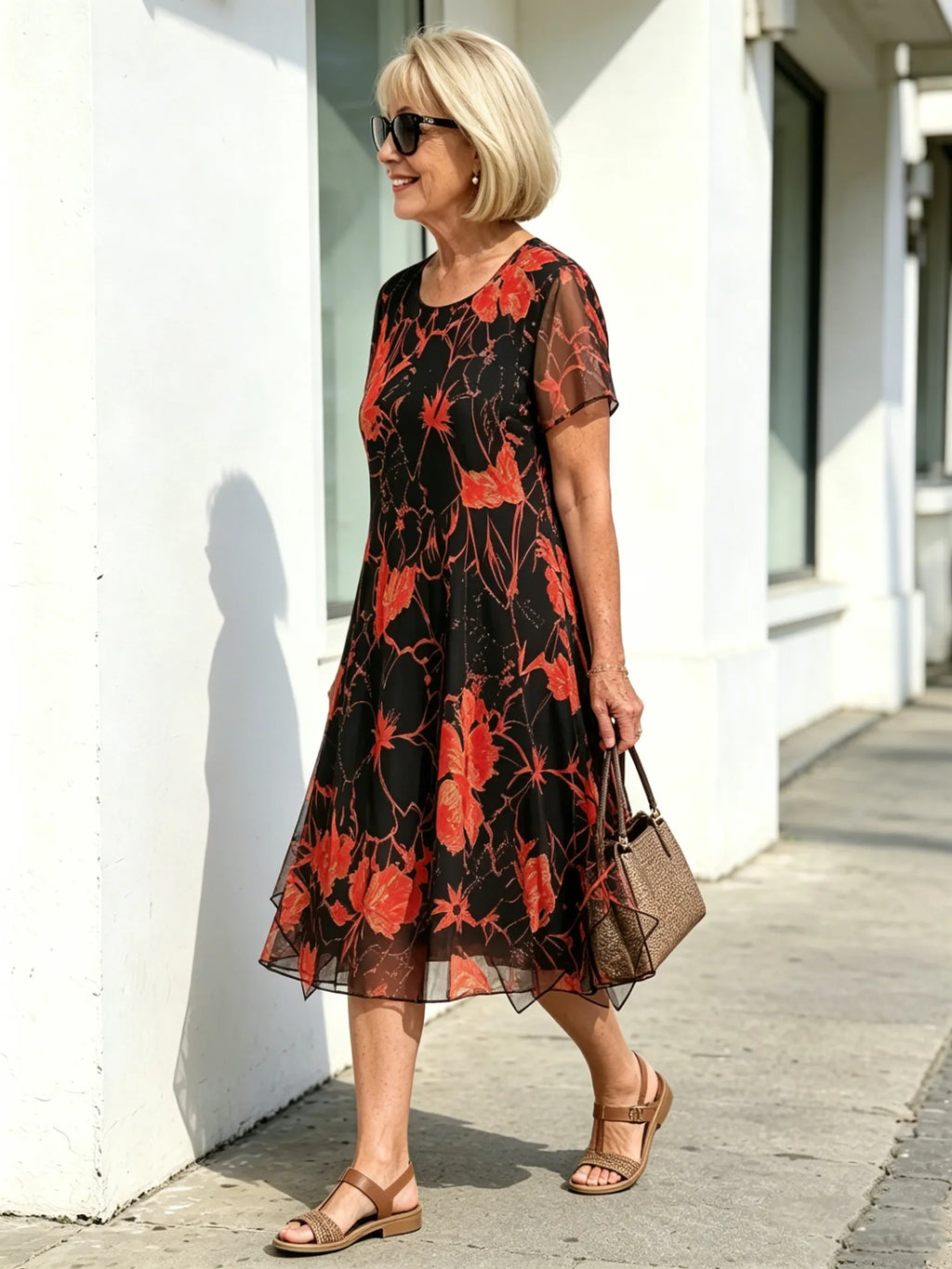 Double-layer Party Dress Cocktail Dress Wedding Guest Dress Dress