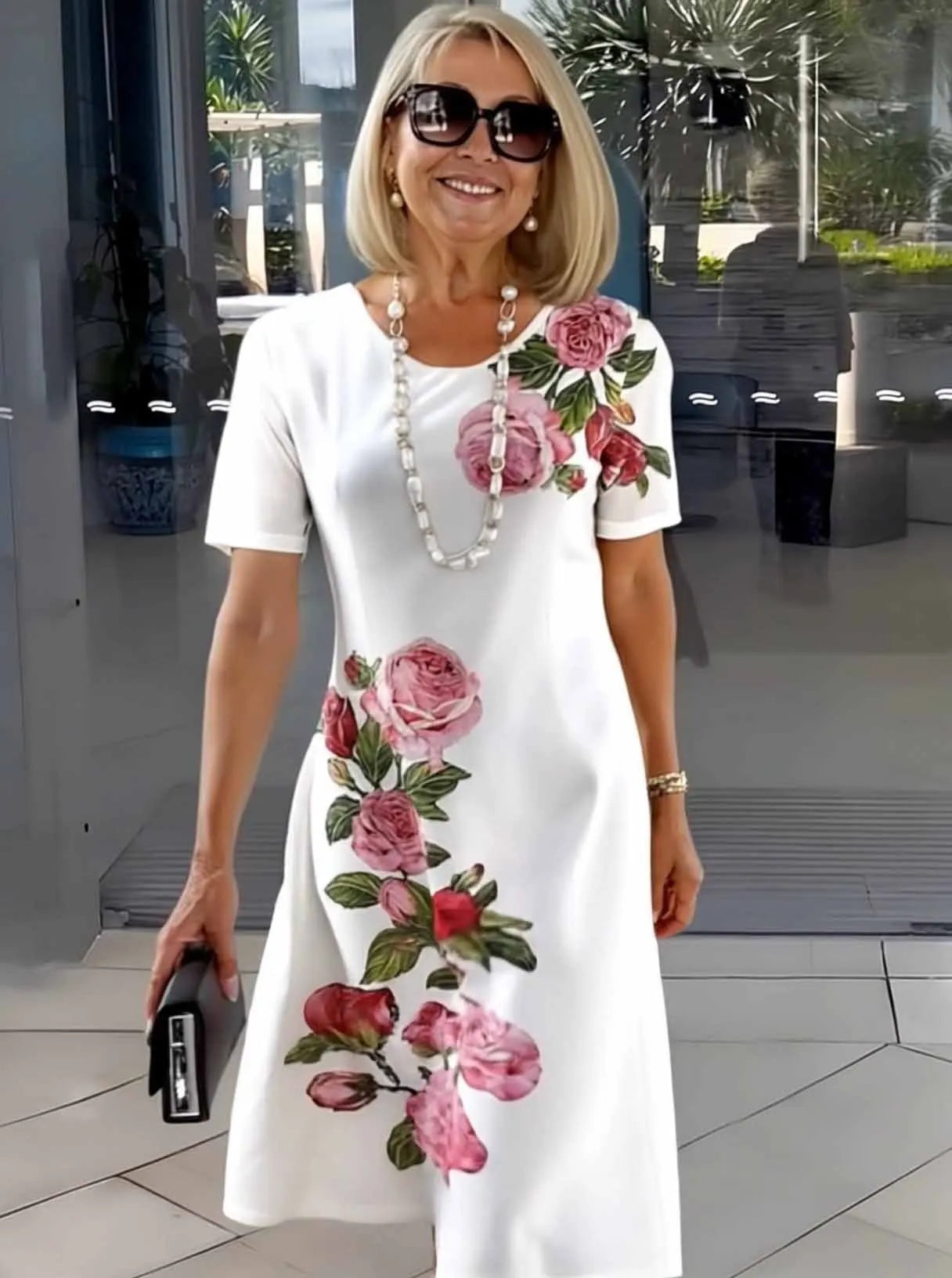 3D Printed Loose Medium Dress