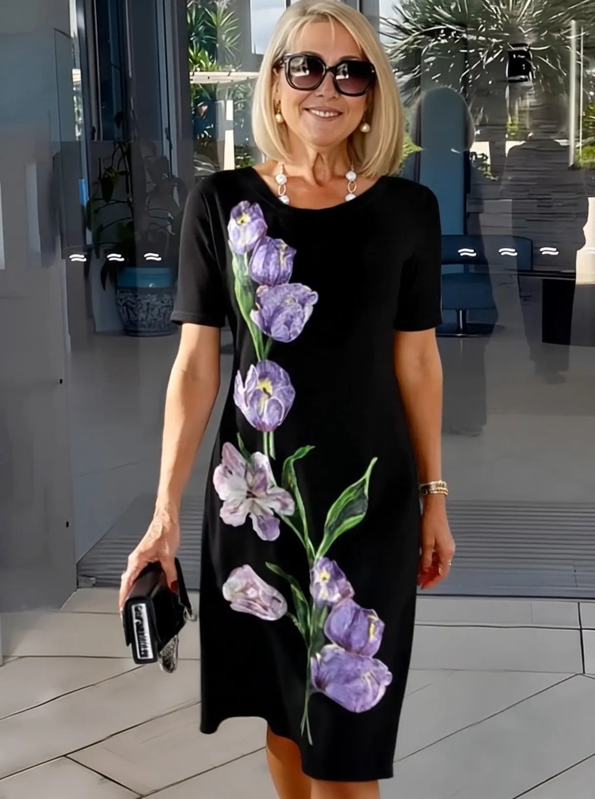 3D Printed Loose Medium Dress