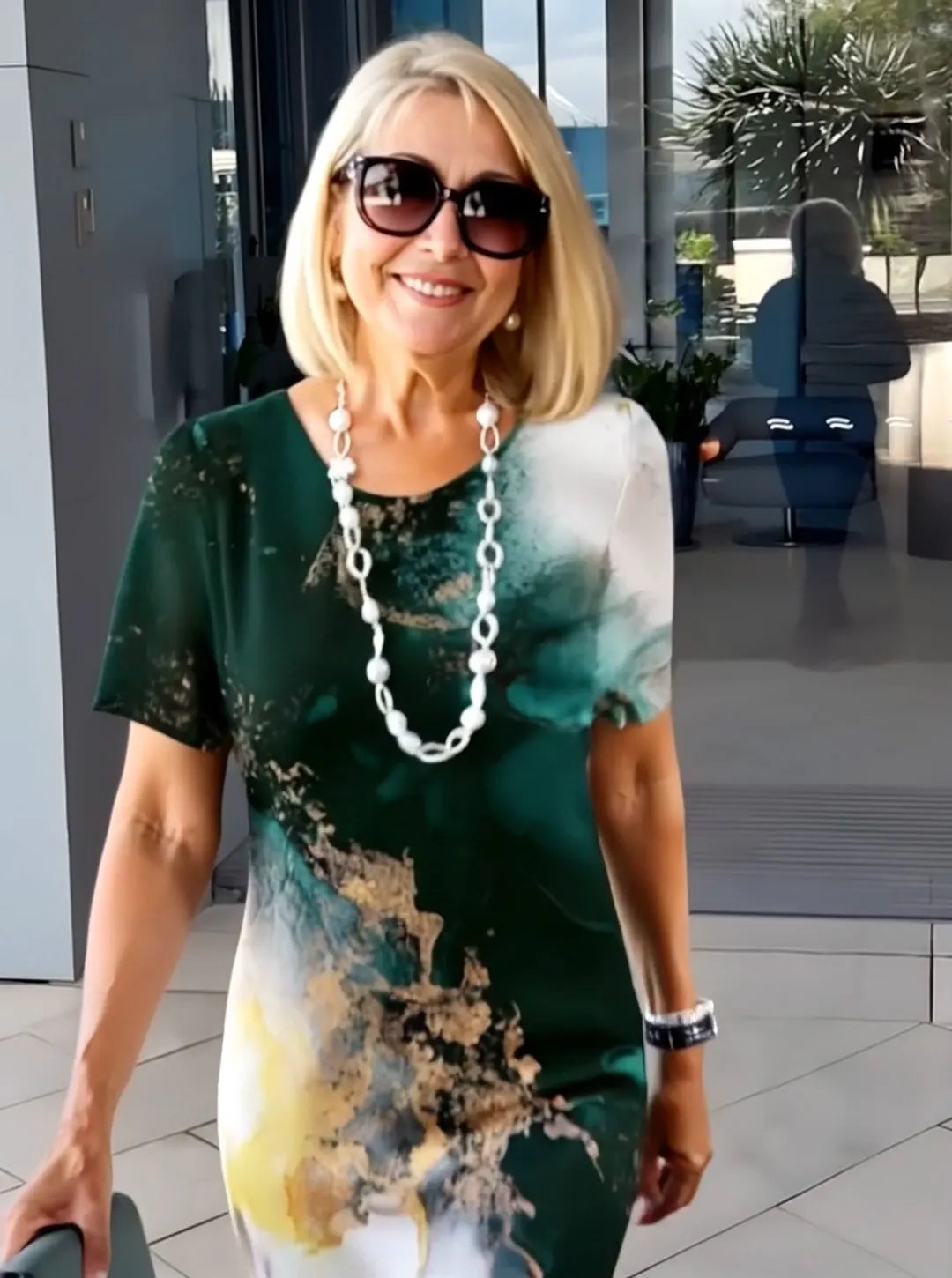 3D Printed Loose Medium Dress