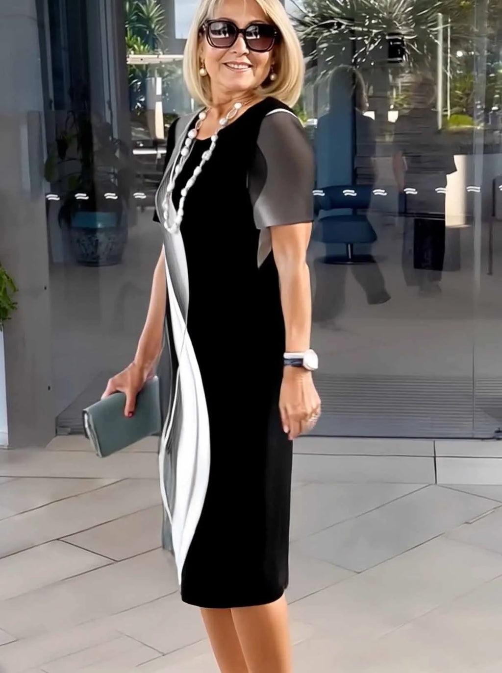 3D Printed Loose Medium Dress