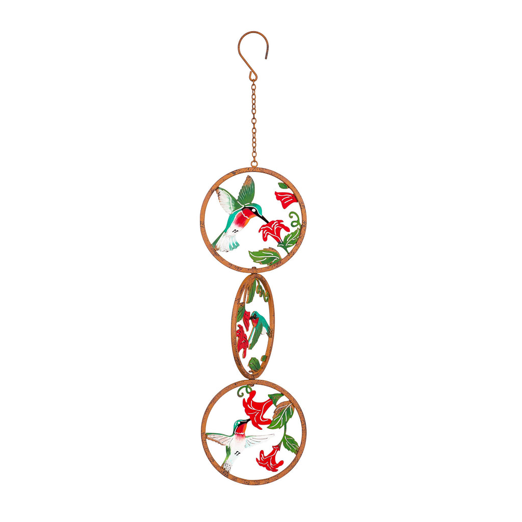 Pollinator Garden Décor, Rustic Friends Hand Painted Outdoor Hanging Decor