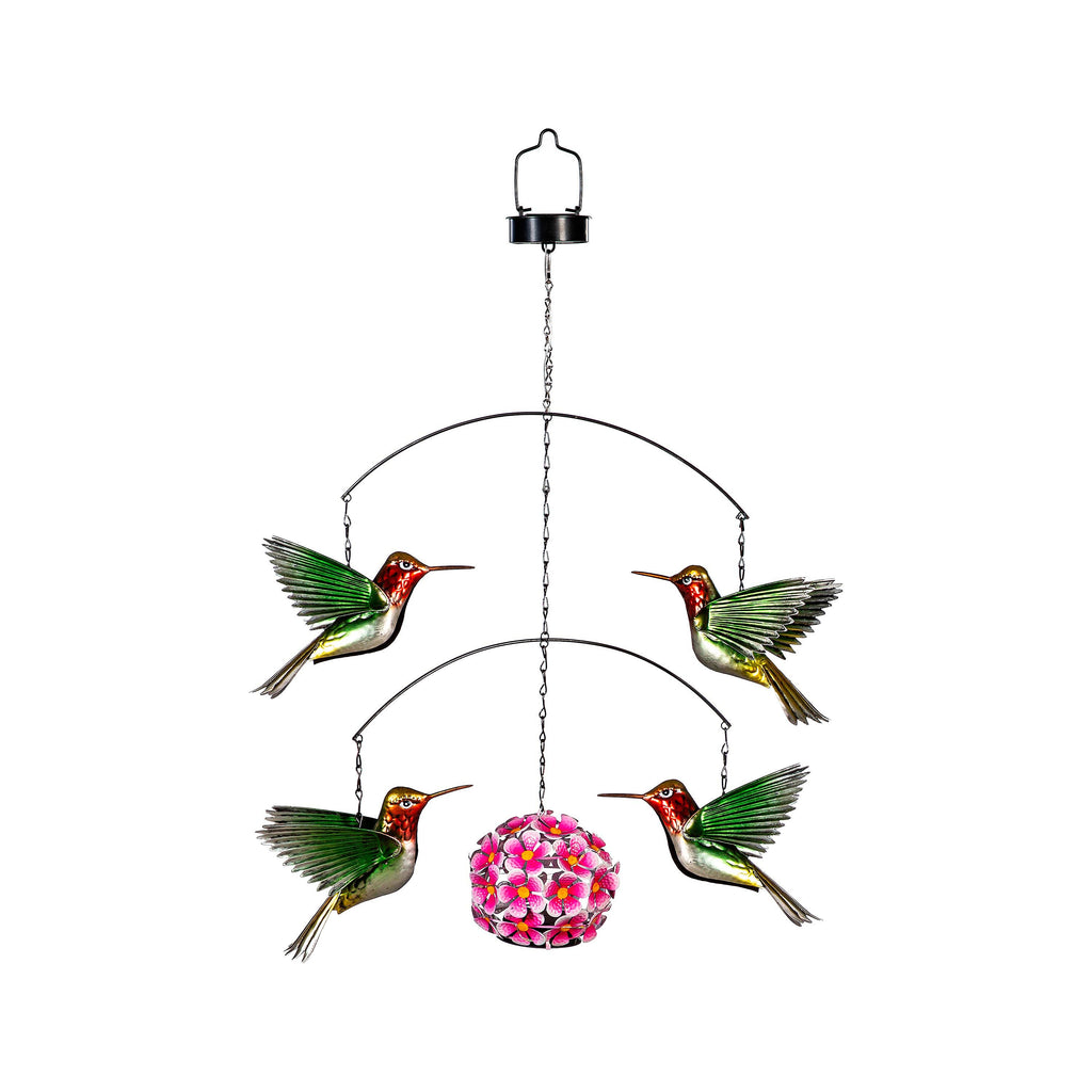 Hummingbird Solar Hanging Mobile