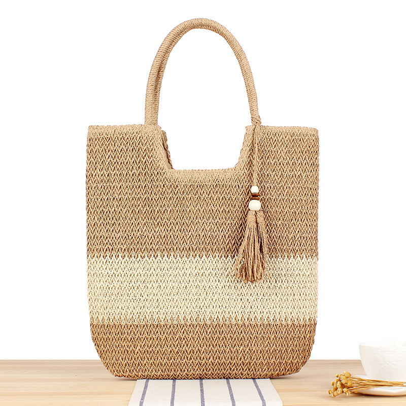 Seaside Travel Tote Bag Versatile Large-capacity Handbag