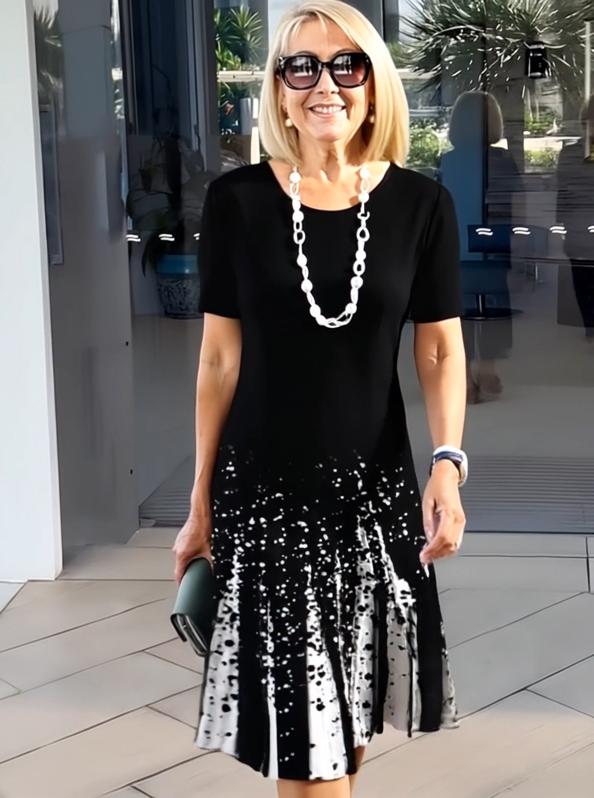 3D Printed Loose Medium Dress