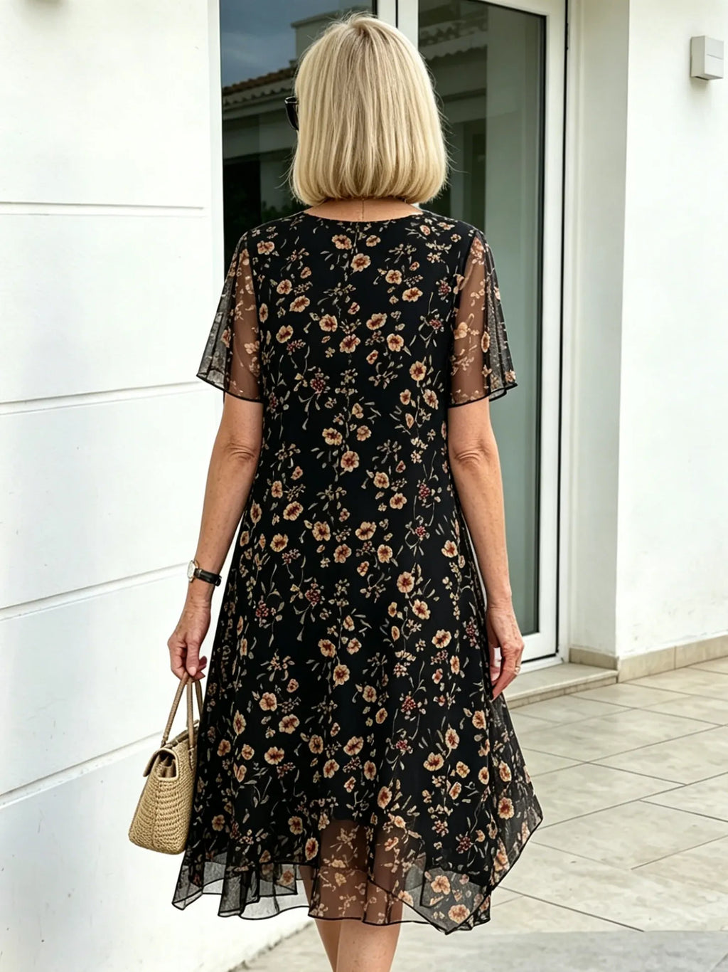Double-layer Party Dress Cocktail Dress Wedding Guest Dress Dress
