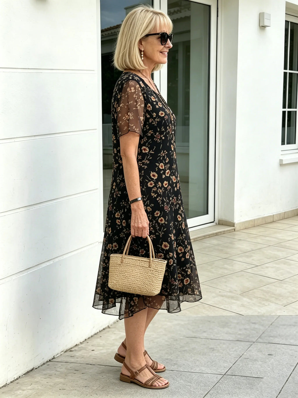 Double-layer Party Dress Cocktail Dress Wedding Guest Dress Dress
