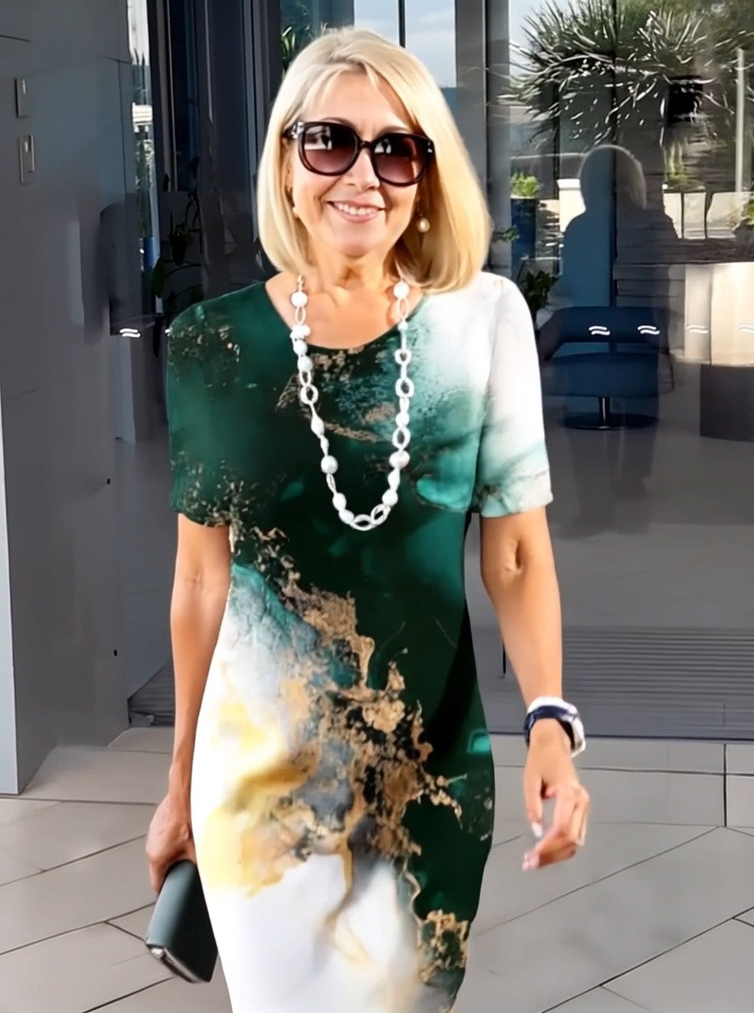 3D Printed Loose Medium Dress