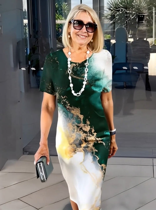 3D Printed Loose Medium Dress