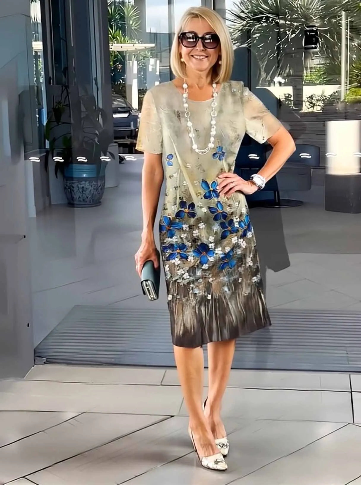 3D Printed Loose Medium Dress