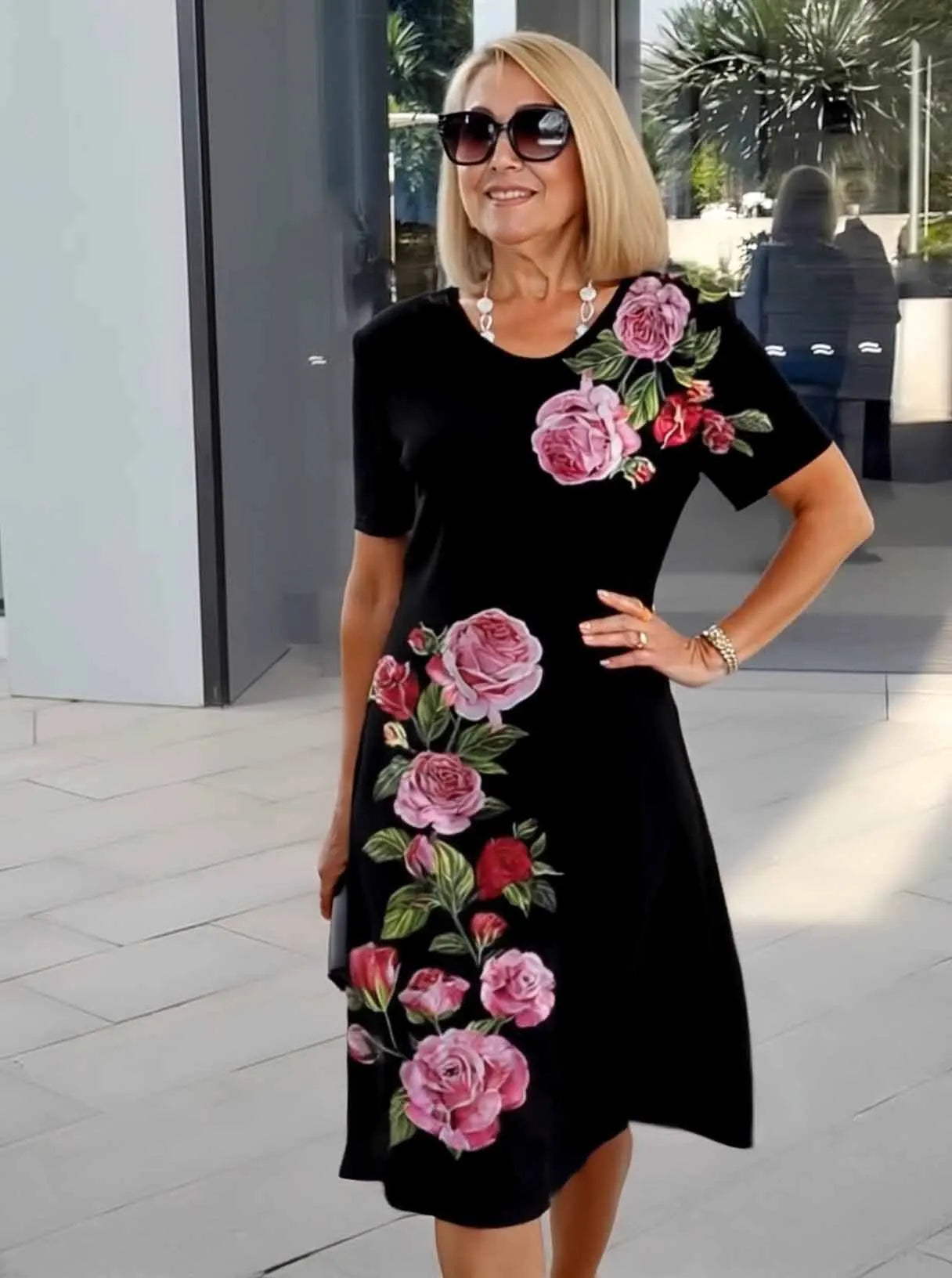 3D Printed Loose Medium Dress