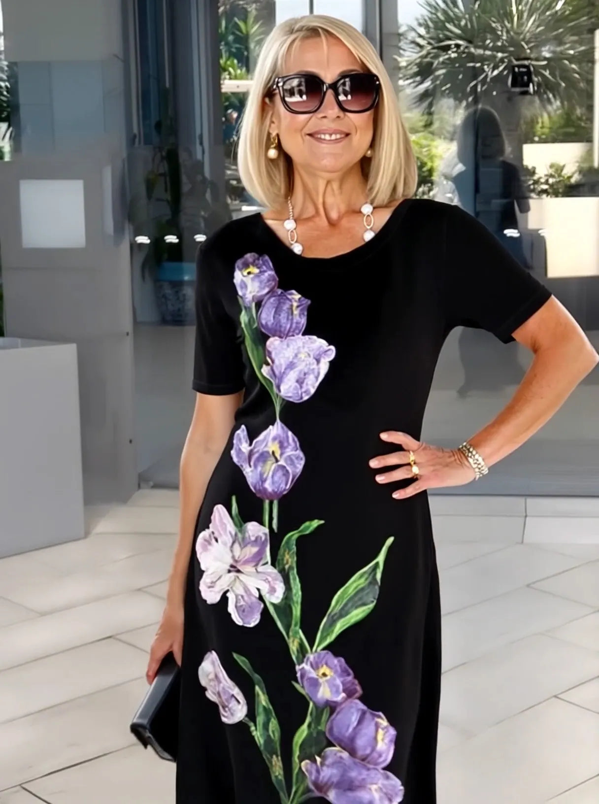 3D Printed Loose Medium Dress