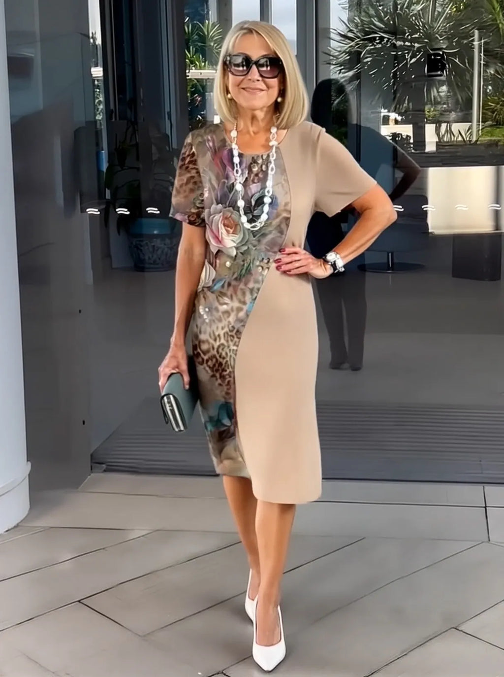 3D Printed Loose Medium Dress
